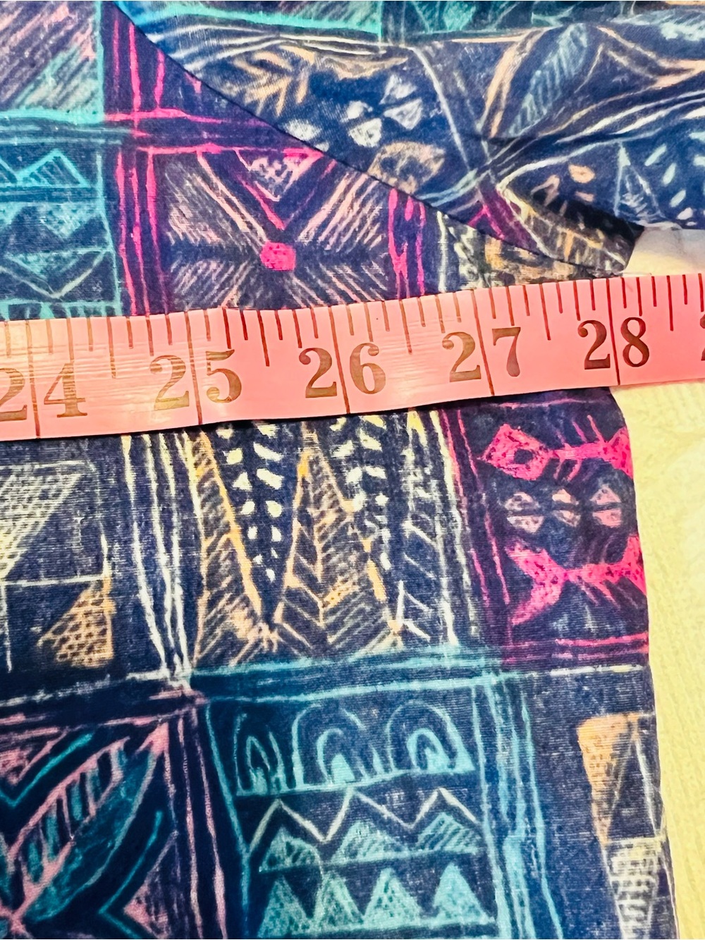 Kahala Blue Hawaiian Tribal Print Popover Shirt XXL - Picture 5 of 8